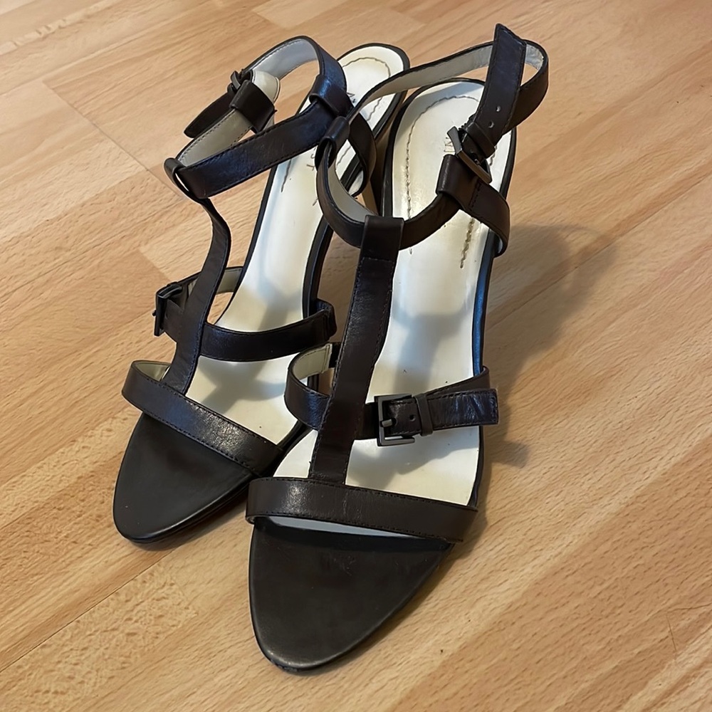 Gladiator-style heels